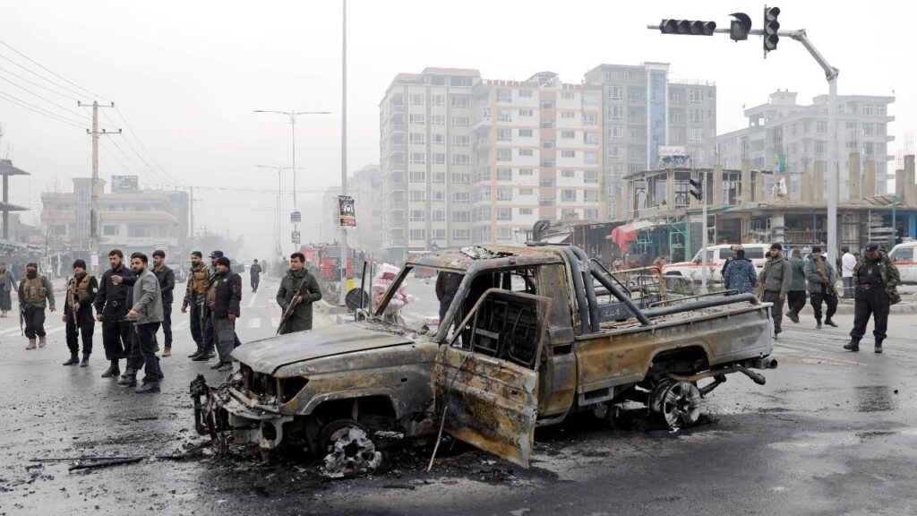 Car bombing in Kabul kills at least eight, including children and women