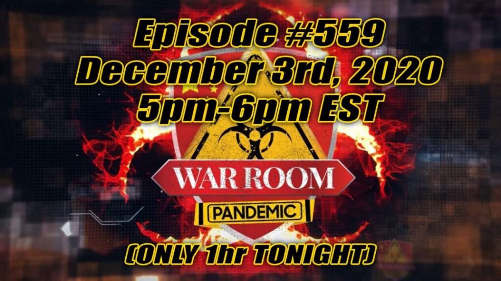 Steven K. Bannon - War Room Pandemic - Ep #559 (ONLY 1HR TONIGHT)
