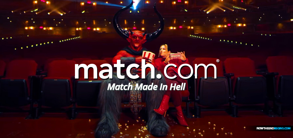 ONLINE DATING WEBSITE GIANT MATCH.COM RELEASES HOLIDAY COMMERCIAL SHOWING SATAN AND A WOMAN NAMED ‘2020’ MEETING AND FALLING IN LOVE
