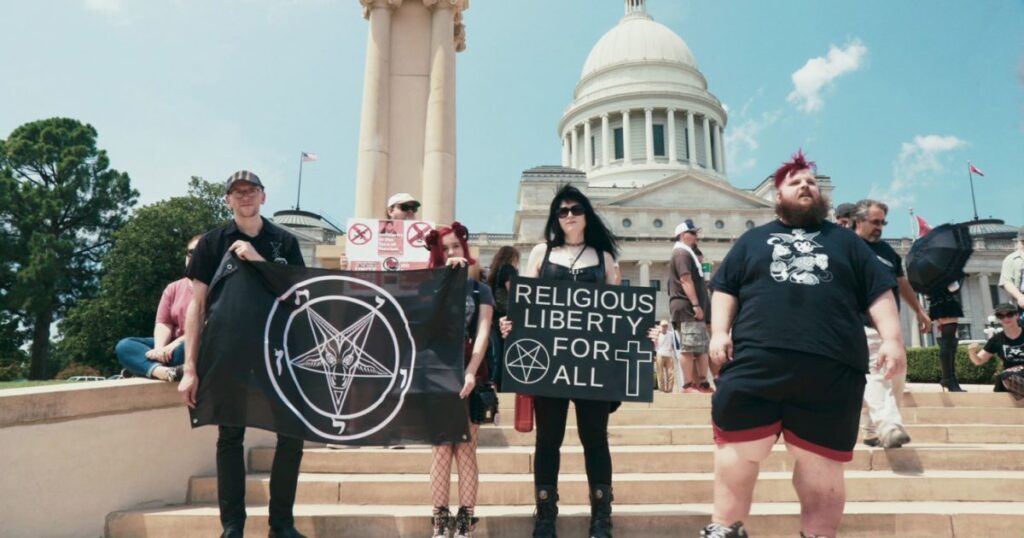 The Devil Working Overtime? Netflix’s Instagram Posts Image Reading “Praise Satan,” Satanic Temple Billboards Erected Claiming “Abortions Save Lives”