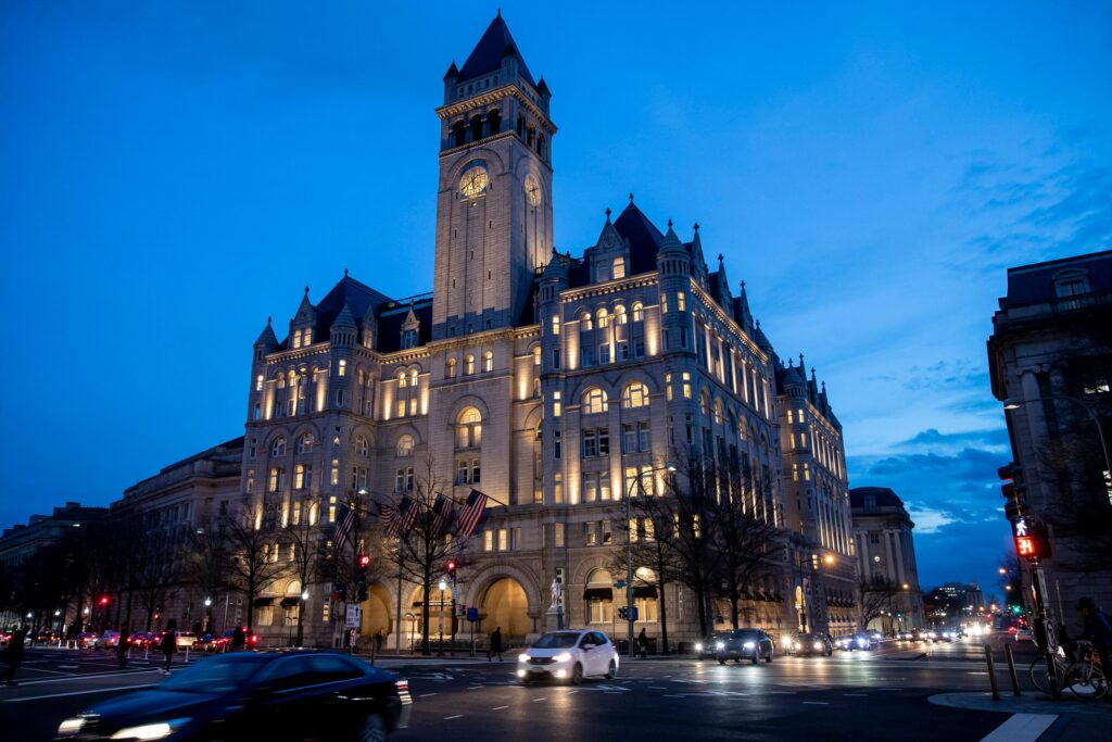 BREAKING: Adult Male Stabbed Outside of Trump Hotel in DC