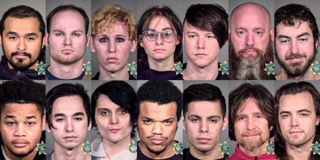 Nearly half of Portland Antifa Inauguration Day riot arrestees were arrested at riots last year