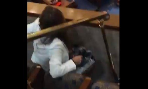 BREAKING: SHOTS FIRED IN CHAMBER — Woman Taken Out on Stretcher Covered in Blood (VIDEO)