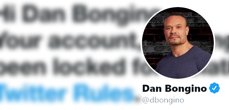 Dan Bongino gets locked out of Twitter, says GOOD BYE to censored leftwing platform