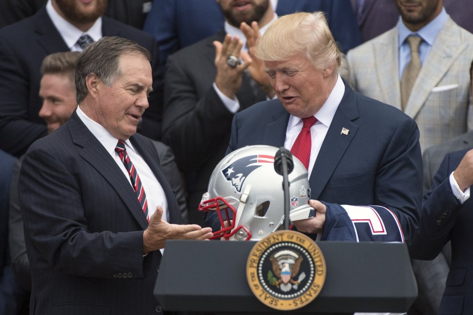 Patriots' Bill Belichick declines Presidential Medal of Freedom from Donald Trump