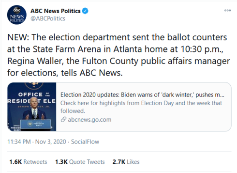 Here are many examples of voter fraud in the 2020 U.S. Presidential election that, as far as I’m aware, have not been debunked. Updated for January 1, 2021