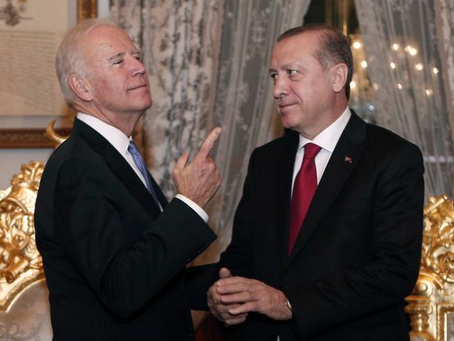 Erdogan: Biden ‘Siding with Terrorists’ by Not Supporting Turkish Invasion of Syria