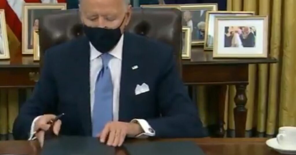 Biden Says We Should Wear Masks Until 2022