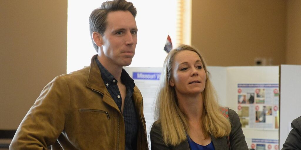 Wife of Sen. Josh Hawley takes criminal action after 'anti-fascist' group targeted family's personal residence