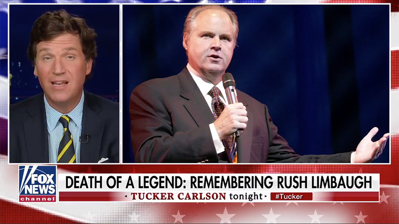 Tucker: Limbaugh Fought Corporate Censorship For Three Decades