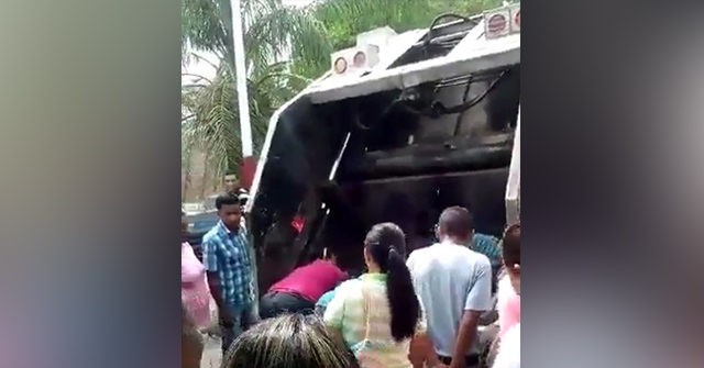Socialism: Venezuelans Modify Garbage Trucks to Use as Ambulances