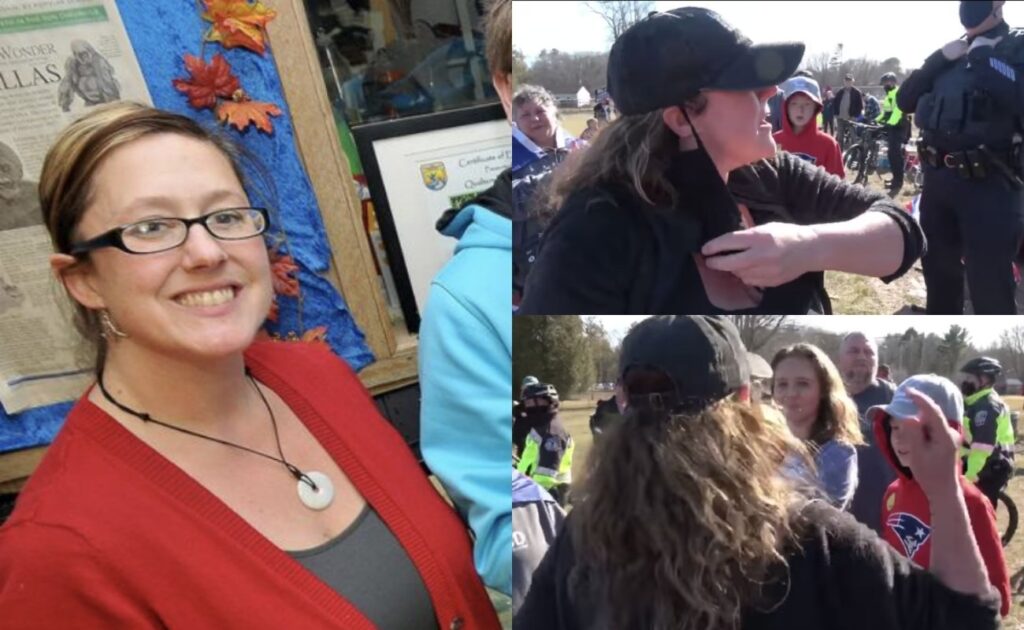 Massachusetts 8th Grade Science Teacher Outed as Member of Antifa That Berated Cops and Children at Recent Protest