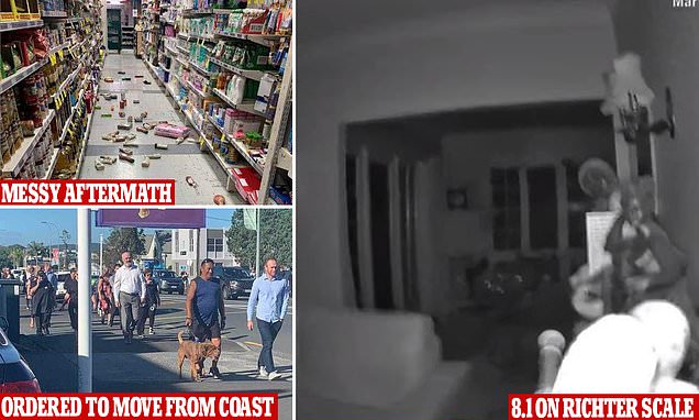 New Zealand is rocked by a FOURTH earthquake - this time magnitude 6.5 on the Richter scale - but the worst is over as tsunami waves begin to recede