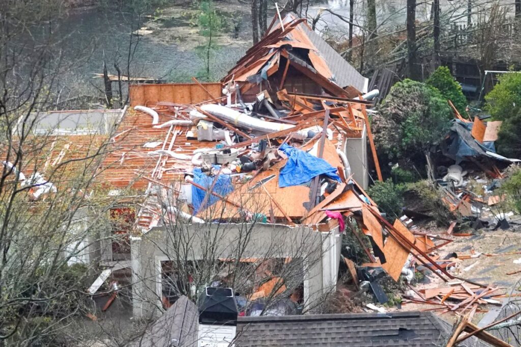 At Least 5 Killed as Multiple Tornadoes Rip Through Alabama, Destroying Homes