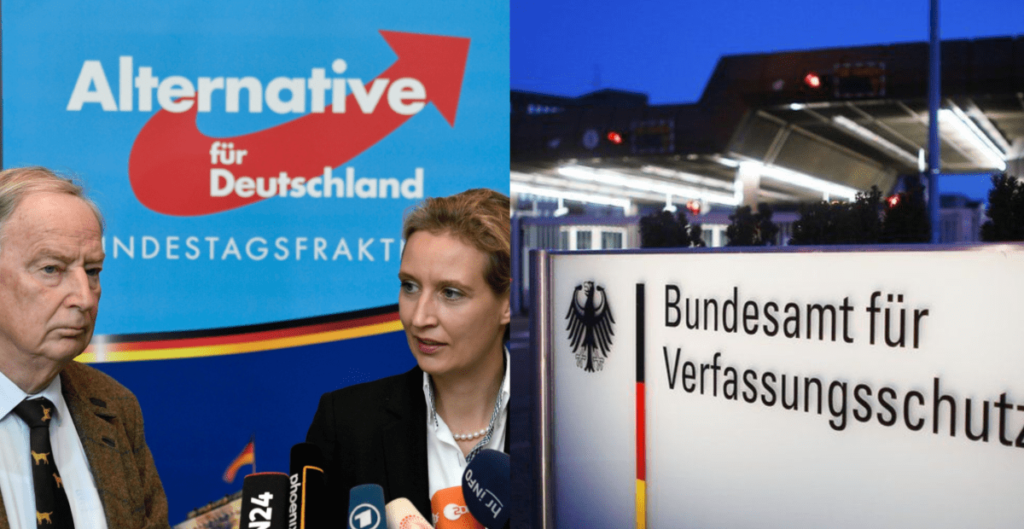 German Intelligence Agency Places Populist Right-Wing Party AfD under State Surveillance