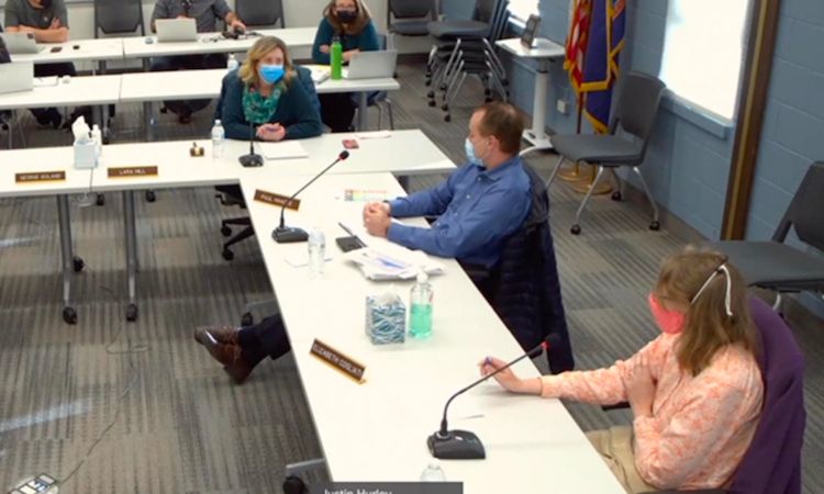 Video: Woman On The School Board Arguing For Mask Mandates Almost Passes Out As She Is Gasping For Air