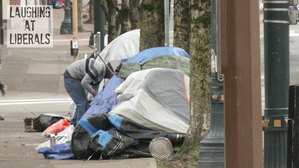 How Far Has Portland Fallen? Video Shows Blight And Misery Of Downtown Full Of Homeless Camps And Abandoned Buildings After a Year of Riots