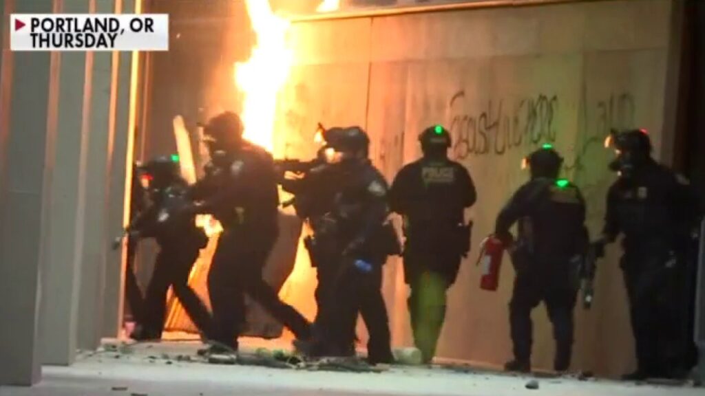 ABC, NBC, CBS ignore Portland violence, chaos during evening newscasts