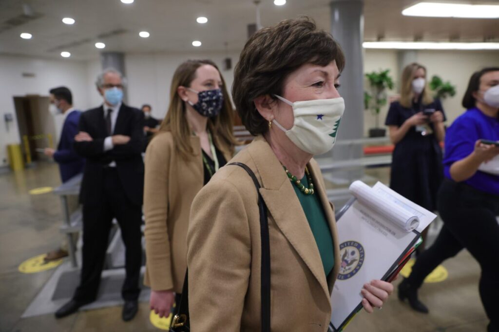 Maine GOP Votes Against Censuring Sen. Collins Over Trump Impeachment