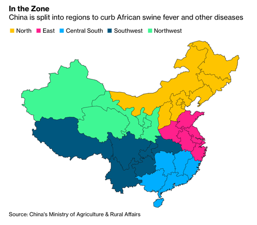 China Creates Countrywide 'No-Pig Zones' To Limit African Swine Fever