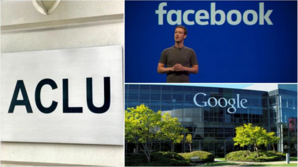 EXPOSED: American Civil Liberties Union Provides Sensitive Donor Information to Facebook, Google, Other Tech Giants