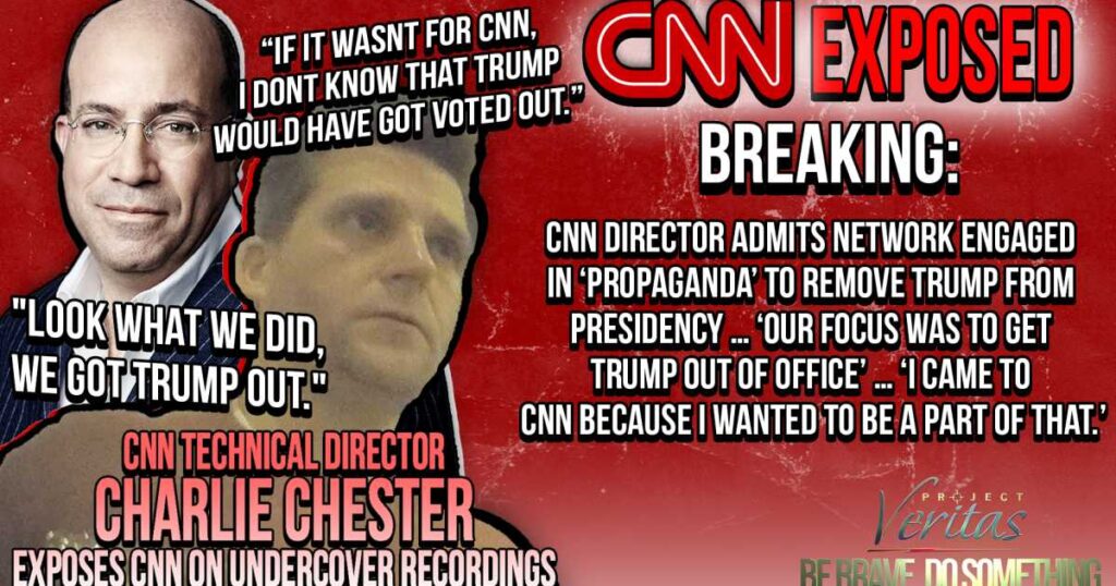 PART 1: CNN Director ADMITS Network Engaged in ‘Propaganda’ to Remove Trump from Presidency … ‘Our Focus Was to Get Trump Out of Office’ … ‘I Came to CNN Because I Wanted to Be a Part of That’
