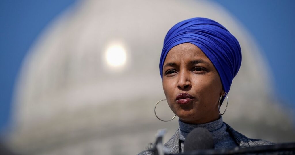 Ilhan Omar Desperately Tries to Tie AR-15s to Bloody Knife Attack at Capitol
