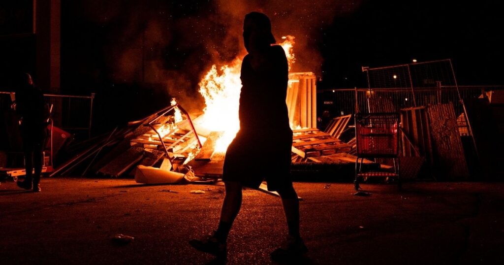 Justice: Rioter Fined $12 Million for Helping Set Fire to Minneapolis Police Station During BLM Riots
