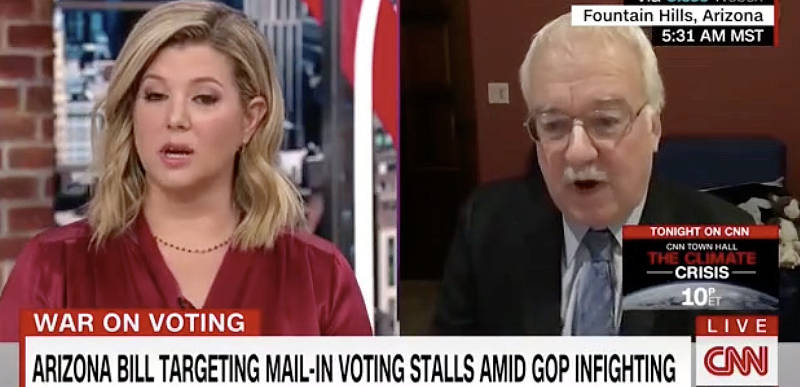 “Purge? What am I, Stalin?” – Arizona House Republican CLASHES with CNN host over validating voter roles