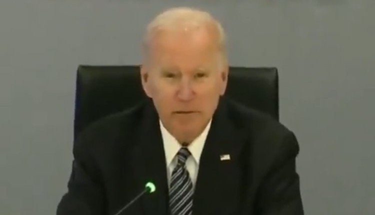 Joe Biden Mumbles Incoherently as He Reads From His Notes at FEMA Headquarters (VIDEO)