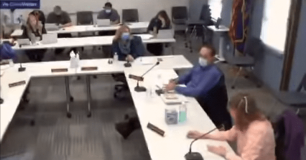 I Can’t Breathe: School Board Member Snaps, Nearly Passes Out Due to Mask While Demanding “Masking Universally” [Video]