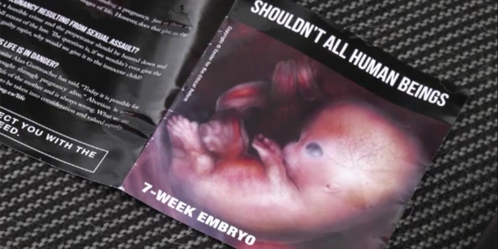 Court rules handing out leaflets near abortion centers in New York is illegal