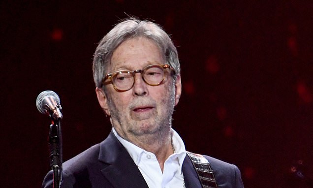 Lockdown-sceptic rock star Eric Clapton blasts vaccine safety 'propaganda' and claims he had a 'disastrous reaction' to AstraZeneca Covid jab which made him fear he'd never play again