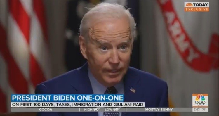 Biden on Wearing Masks Outside Despite Being Vaccinated: “It’s a Patriotic Responsibility For God’s Sake!” (VIDEO)