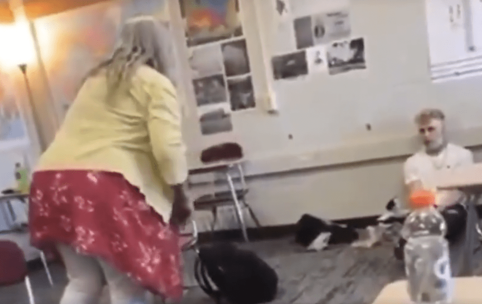 VIDEO: Crazed Teacher Goes Ham on Vaccinated Student Calling Him a “Jerk” for Not Wearing a Mask