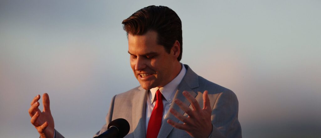 REPORT: Rep. Gaetz’s Alleged Wingman Writes Confession Claiming Pair Had Sex With Underage Girl