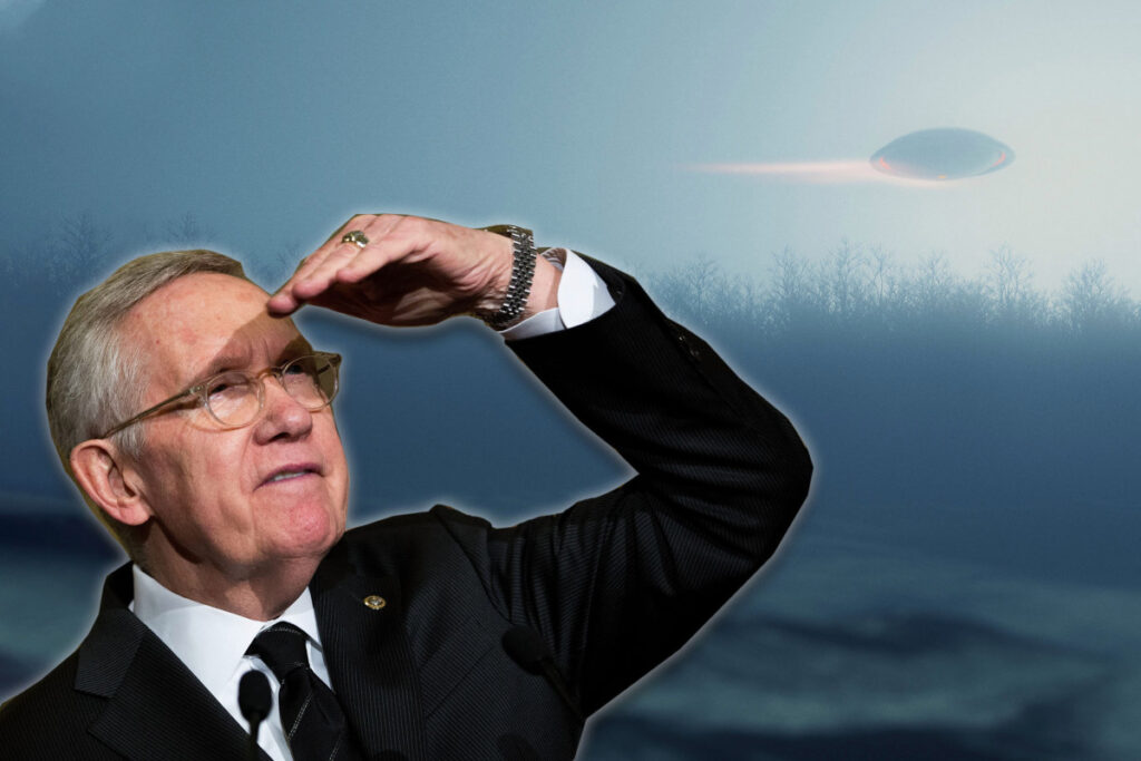 Former Sen. Harry Reid thinks Lockheed Martin may have UFO fragments