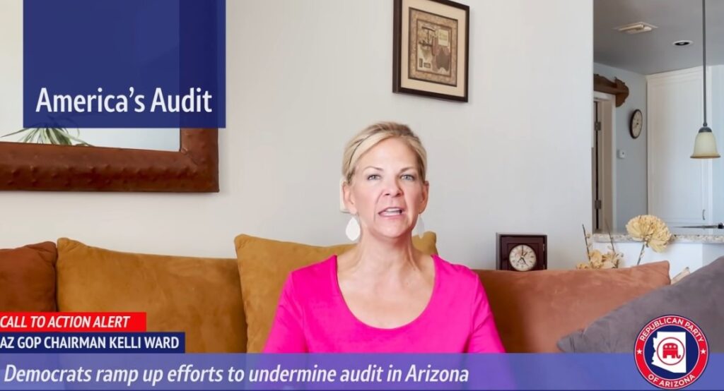 HUGE: Arizona GOP Leader Kelli Ward Sounds the Alarm – Dem Secretary of State Hobbs Is Sneaking Dem Operatives from Biased Org’s into Maricopa County Audit