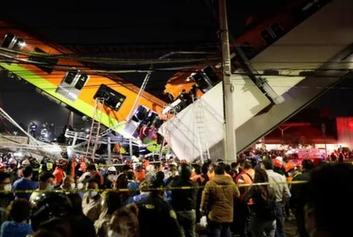 At Least 20 Killed, Dozens Hospitalized, In Mexico City Overpass Collapse