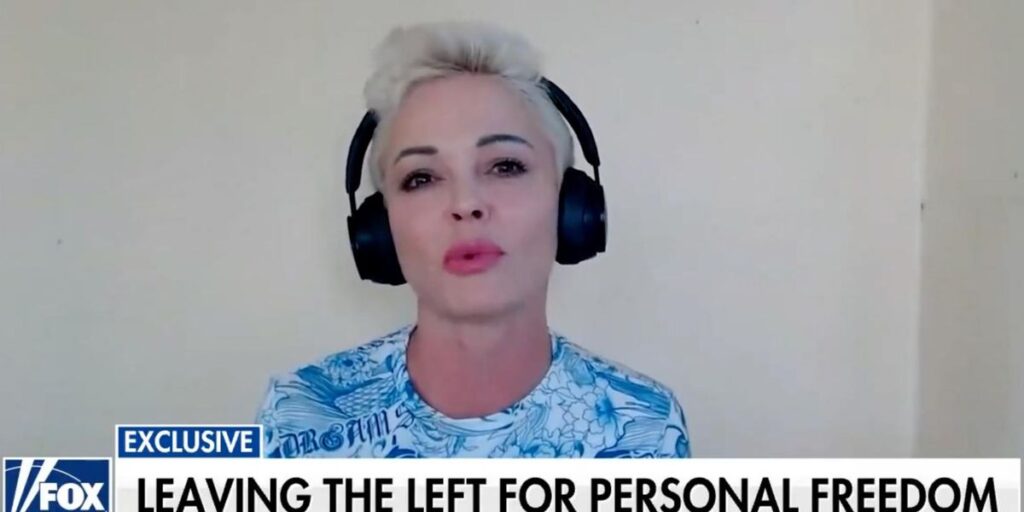 Actress Rose McGowan says Democratic voters are in a ‘deep cult.’ She’d know — she was raised in one.