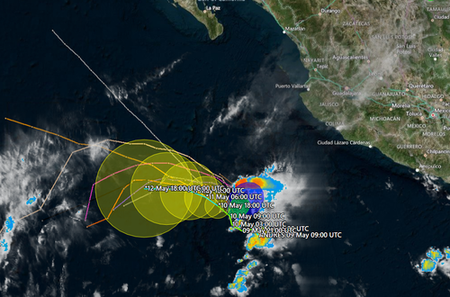 Tropical Storm Andres Forms In Pacific, Earliest On Record; Expect Another Busy Atlantic Hurricane Season