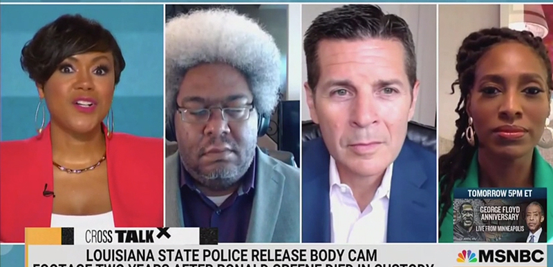 ‘TIME TO BURN IT DOWN’: MSNBC racist Tiffany Cross says she’s up for ‘MOST RADICAL’ action to abolish police.