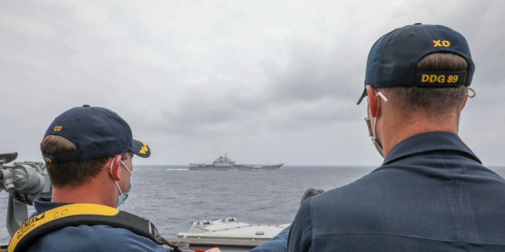 U.S. and Chinese Carriers Are Both Sailing in the South China Sea. That's Strange.