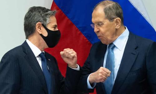 "Slow Night In Reykjavik": Blinken Gets Chummy With Lavrov In 'Good Vibes' Meeting, MSM Yawns