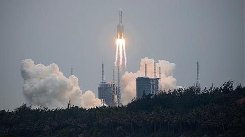 US Space Command Closely Tracking Large Chinese Rocket's Out-Of-Control Fall To Earth