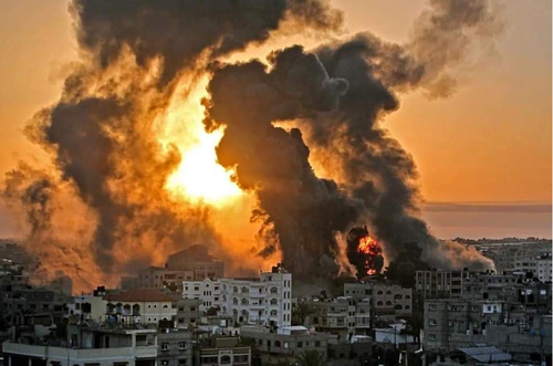 "Literally Armageddon": 53 Killed In Gaza & 5 Israelis Dead As UN Warns "Full-Scale War" Imminent