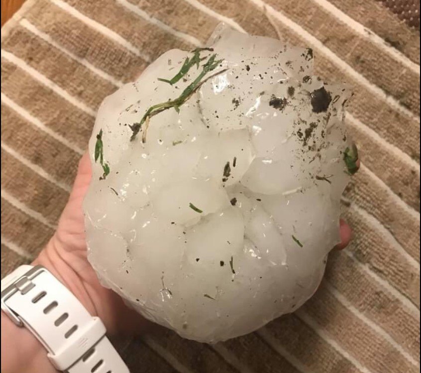 Monster hail hammers San Antonio and crashes through roofs into livingrooms for second time in less than a week while tens of thousands are left without power as deadly storms hit Southeast