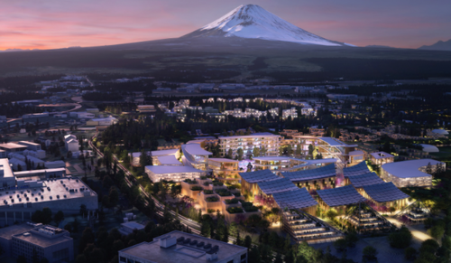 Toyota Is Building Its Own Autonomous City Next To Mount Fuji