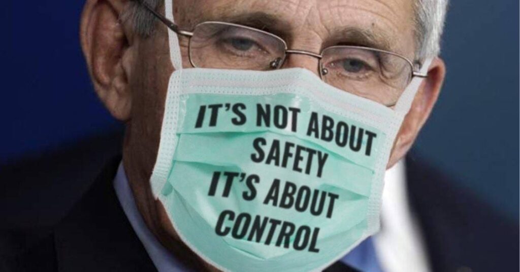 #FauciEmails: Fauci Admitted Masks Don’t Work: ‘I Do Not Recommend That You Wear a Mask’