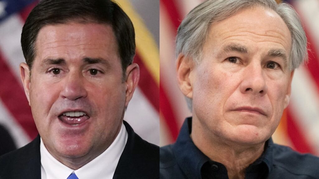 Ducey, Abbott ask other 48 governors to send law enforcement to help patrol US border